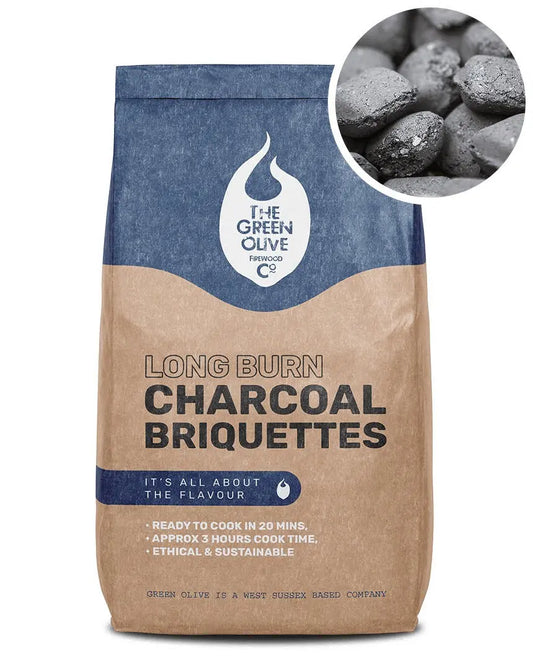 Long Burn Charcoal Briquette 8kg