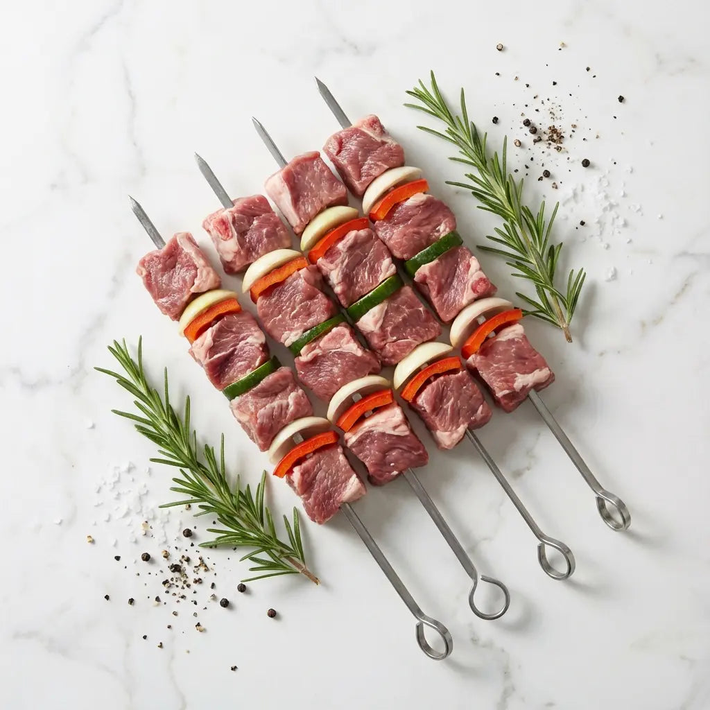 BBQ Curried Beef Kebabs My Store