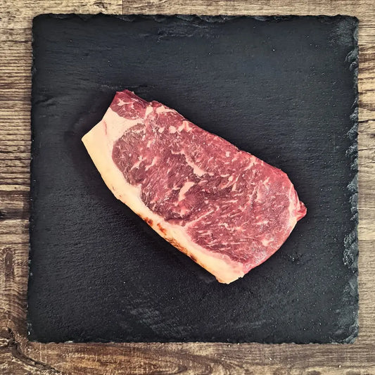 Dry-aged sirloin steak with a well-seared crust – Uncle Beef Butchers