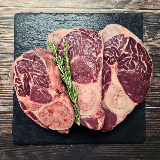 Beef shin on the bone