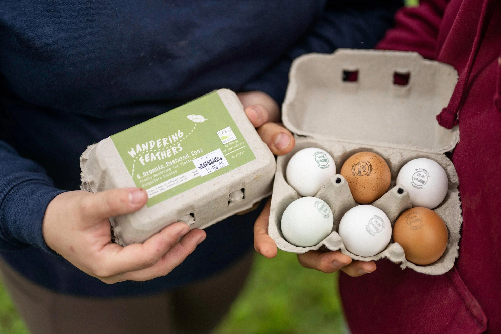 Organic Eggs Uncle Beef