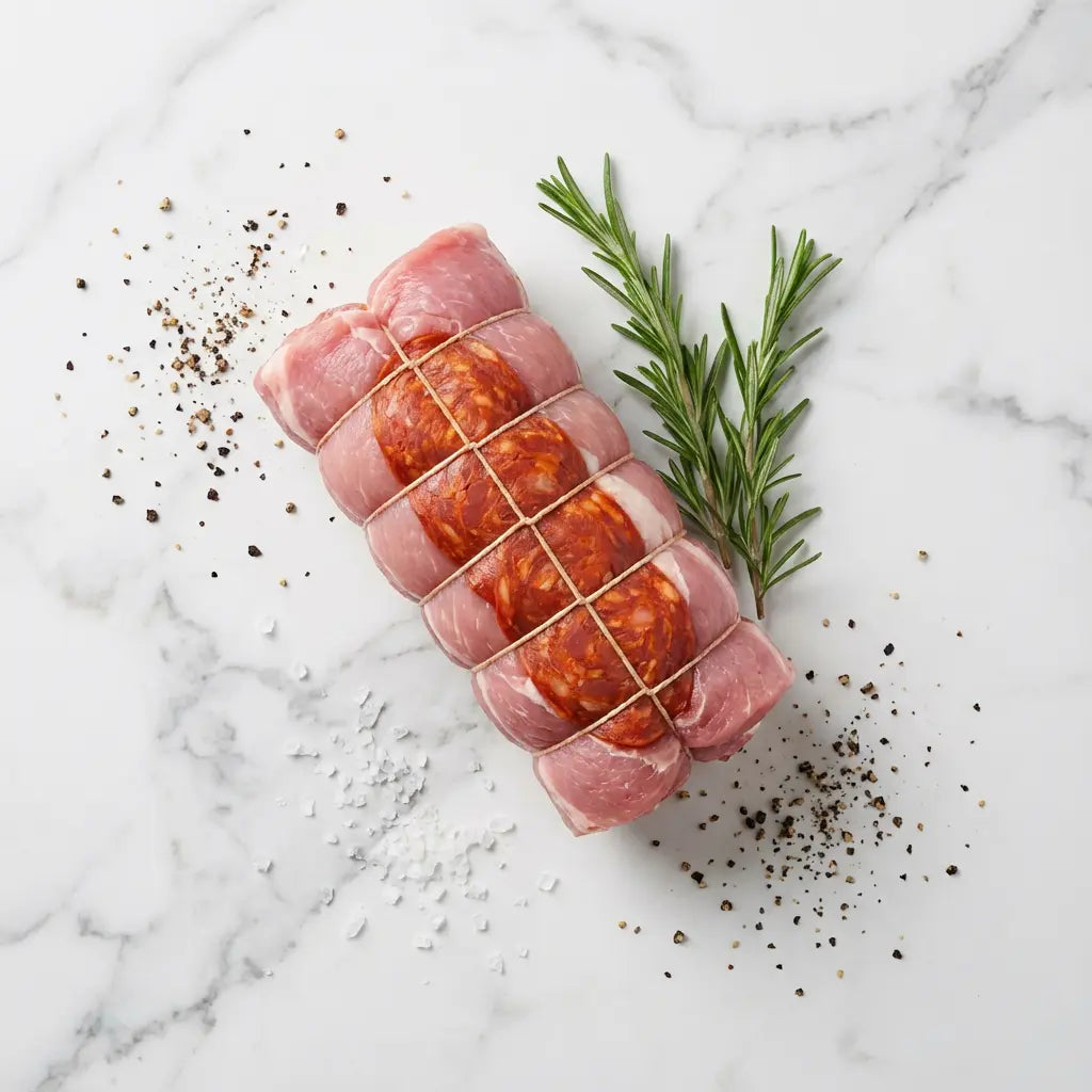 Pork & Chorizo Roll Uncle Beef