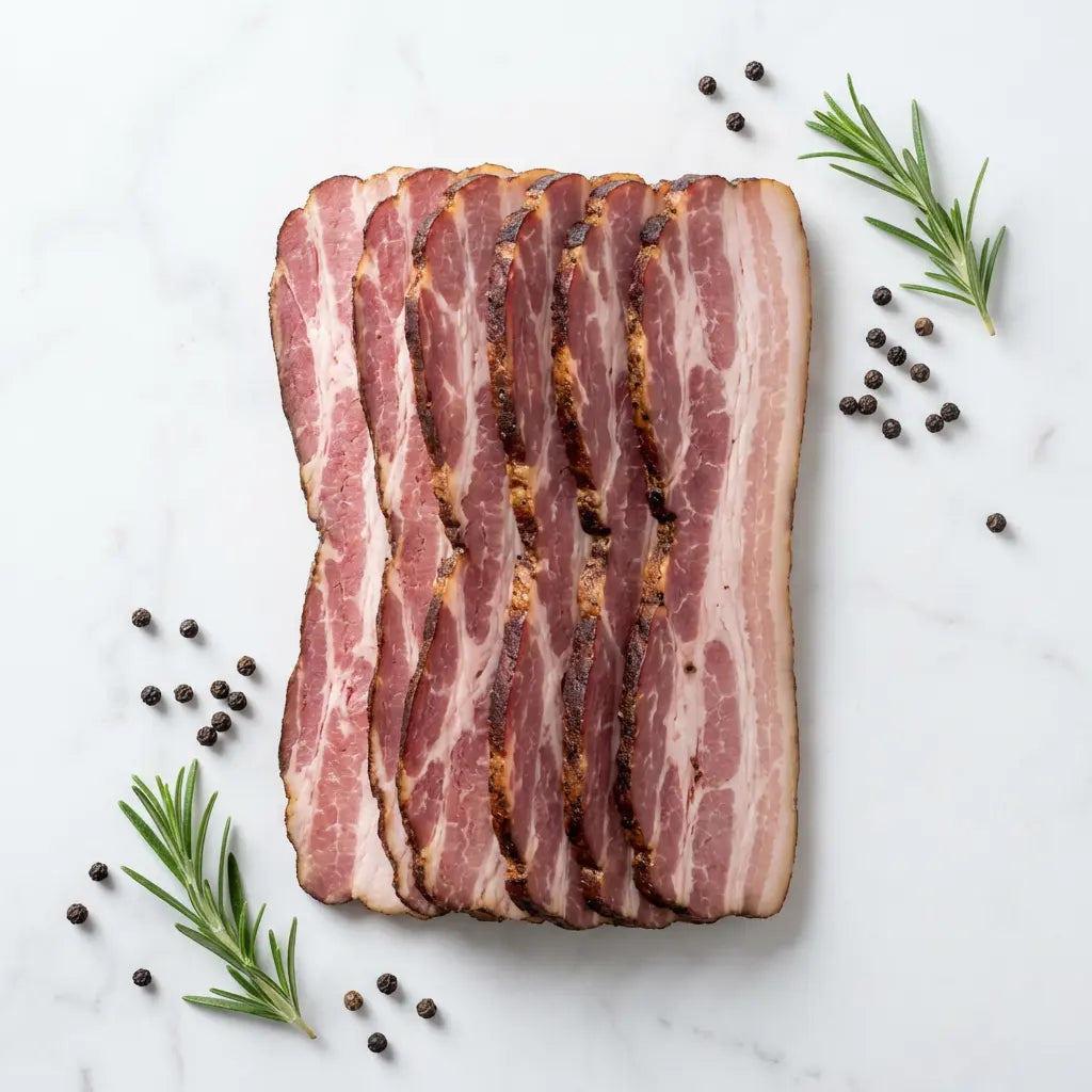 Dry Cured Smoked Bacon