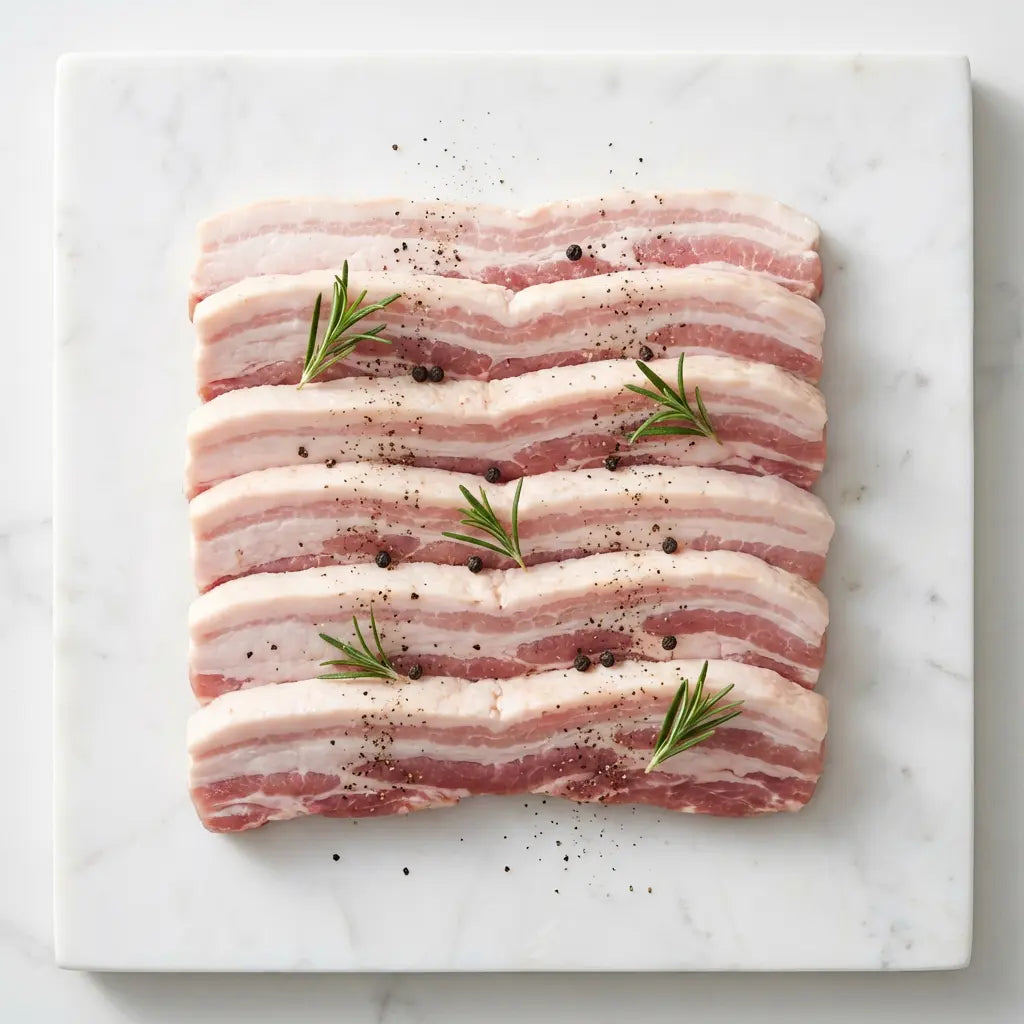 Belly Rashers | Crispy Pork Belly Slices | Uncle Beef