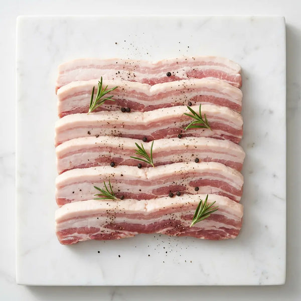 Belly Rashers | Crispy Pork Belly Slices | Uncle Beef