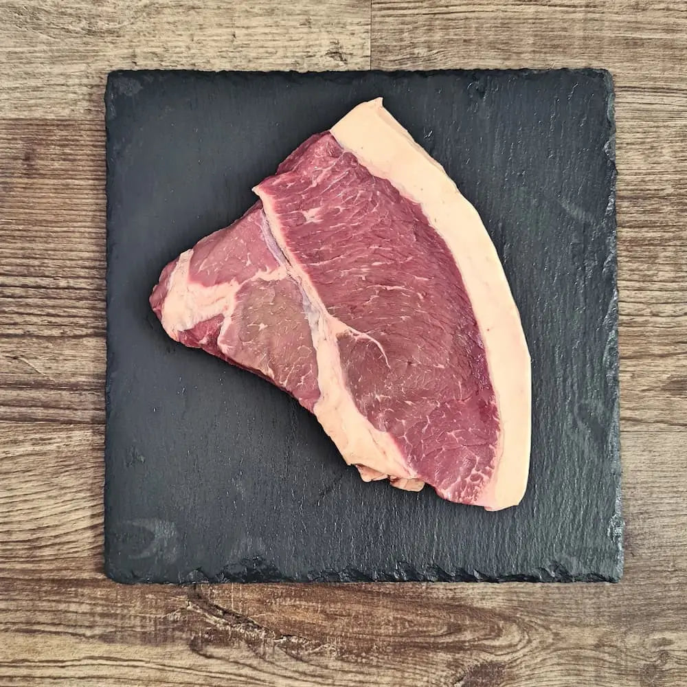 Butcher-cut rump steak ready for a hot pan – Uncle Beef Butchers